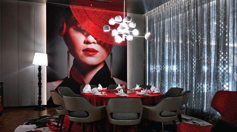red-business-lunch-set